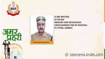 BSF Sub Inspector Md Imteyaz Killed In Cross-Border Firing By Pakistan In RS Pura