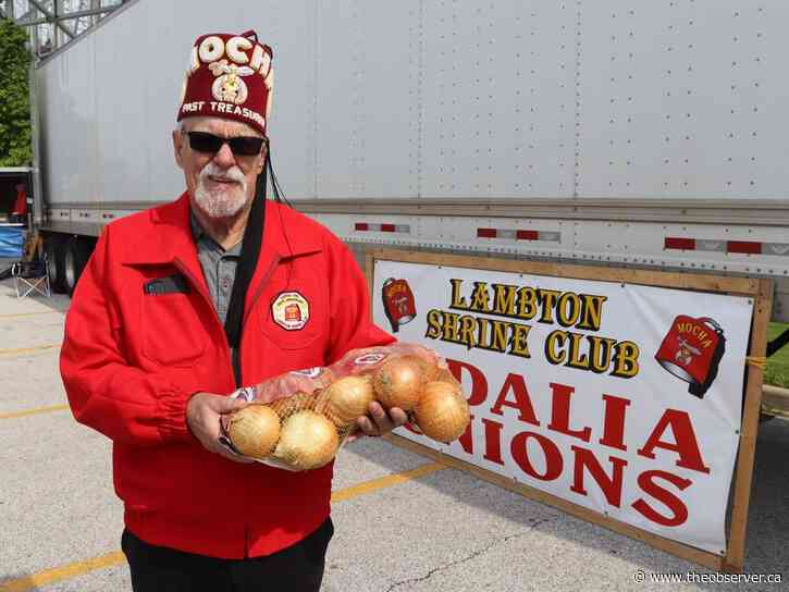Lambton Shrine Club onion sale set to roll into Point Edward