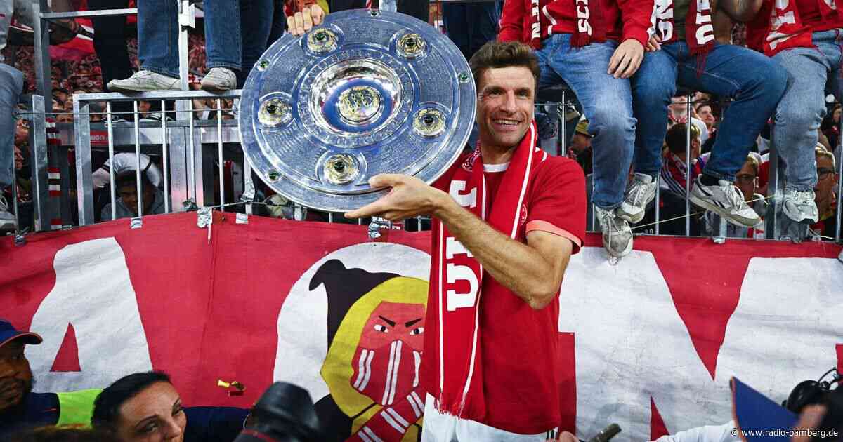Müllers Abschied mit Bierdusche und Beerdigungs-Witz