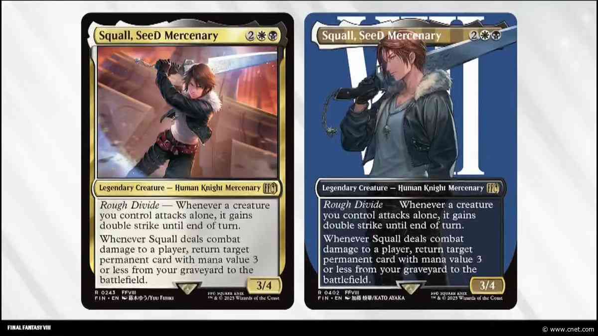 I Can't Not Be Excited About the New Final Fantasy Magic: The Gathering Cards
