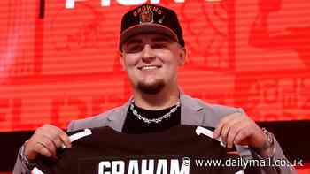 Cleveland Browns rookie Mason Graham caught in sickening act during grueling practice