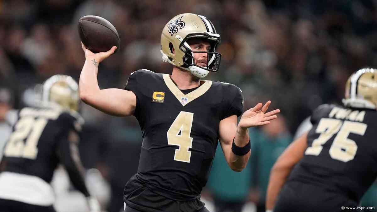 Saints kick off QB competition as Carr retires