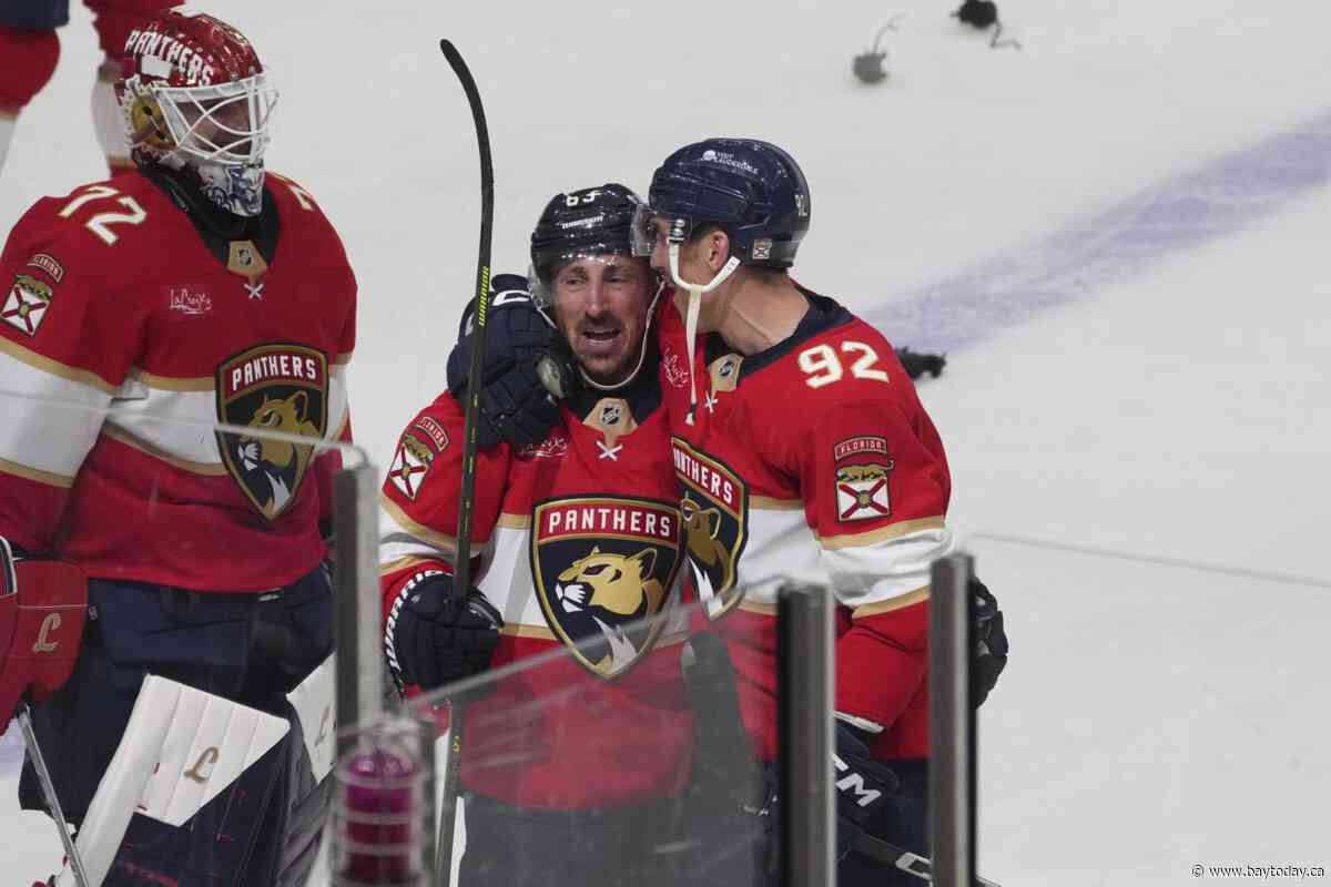 For the Panthers, the Brad Marchand story seems to keep getting better and better