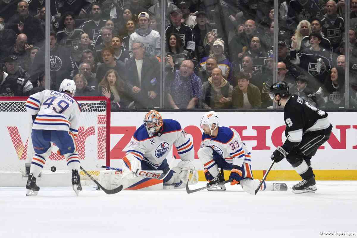 Stuart Skinner replaces injured Calvin Pickard as Oilers' starter for Game 3