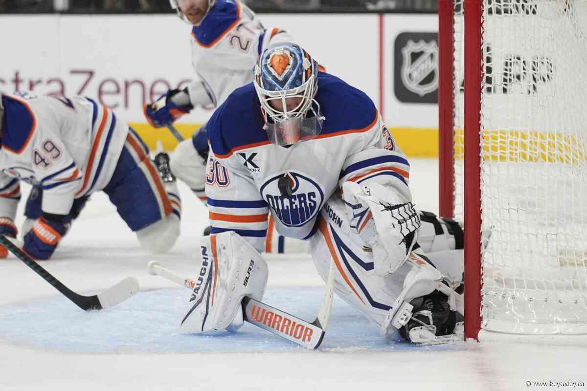 Stuart Skinner replaces injured Calvin Pickard as Oilers' starter for Game 3 vs. Golden Knights