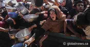Israeli airstrikes kill 23 in Gaza as outcry over aid blockade grows