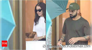 Virat and Anushka return to Mumbai after awkward moment