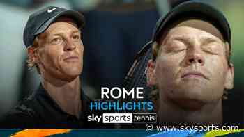 Sinner wins on return from doping ban at Italian Open