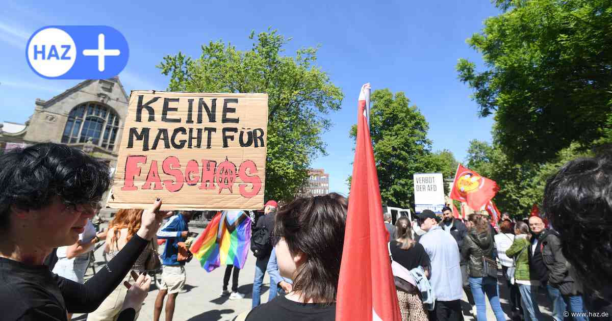 Bündnis in Hannover demonstriert gegen die Politik des neuen Kanzlers