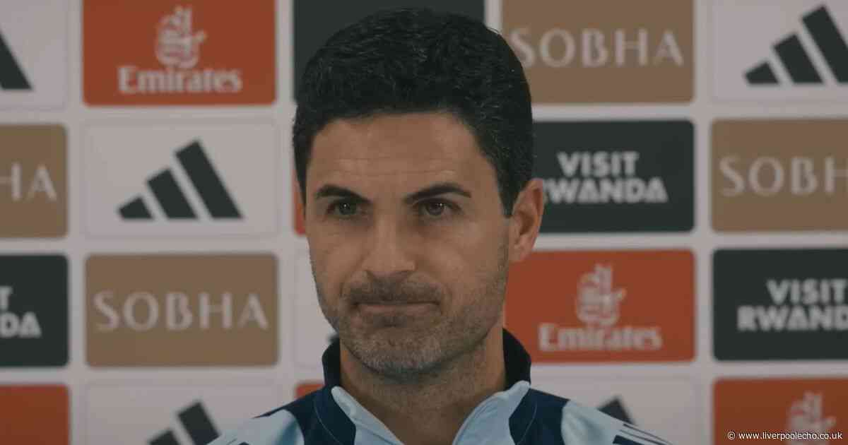 'Don't really want to' - Mikel Arteta makes admission over Liverpool guard of honour