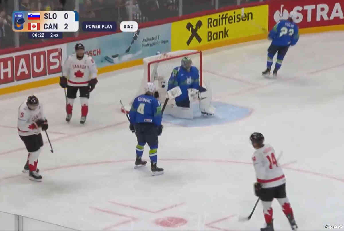 World Championship: Canada whitewashes Slovenia in first match of tournament