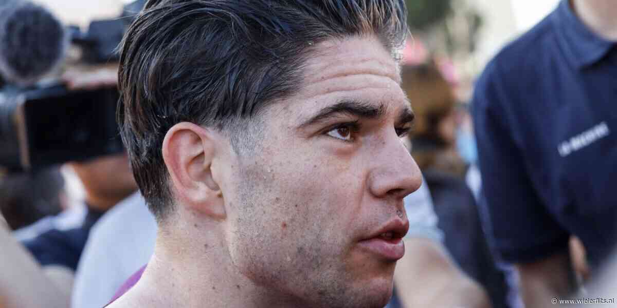 Teleurstellende Wout van Aert kan in tijdrit niet meestrijden om het roze: “Gevoel was hetzelfde als resultaat”