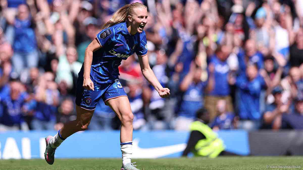 Chelsea 1-0 Liverpool: Sonia Bompastor's side set record points total in WSL history - as Aggie Beever-Jones' late strick ensures unbeaten campaign for the Blues