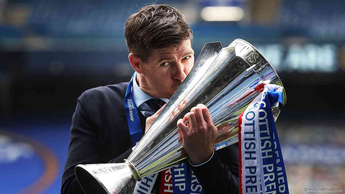 Steven Gerrard 'among four former Premier League managers shortlisted for Rangers job' three and a half years after he left the club to join Aston Villa