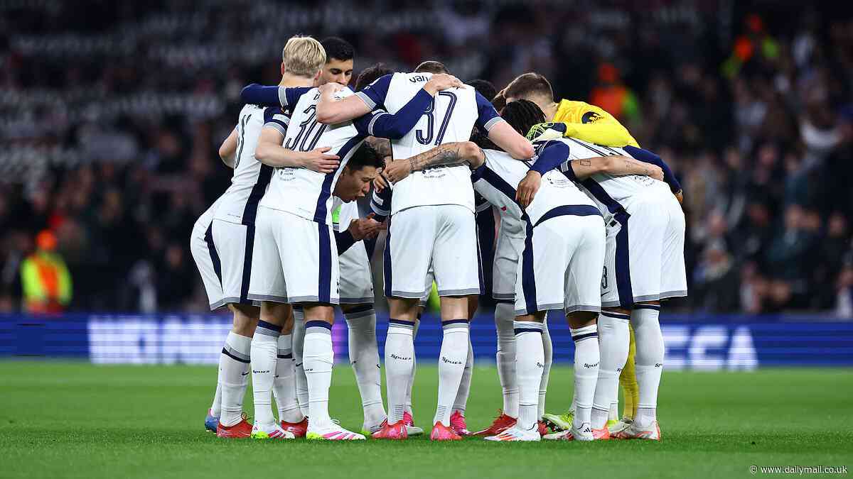 Tottenham handed major injury boost ahead of Europa League final run-in - with Spurs star set to return to action against Crystal Palace