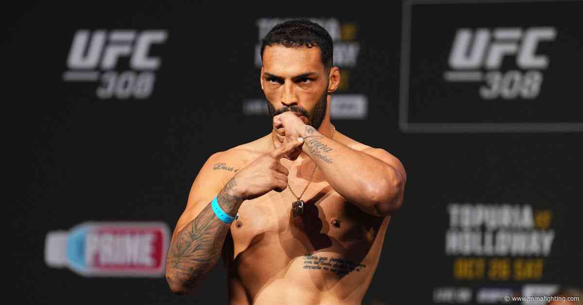 ‘I can’t do this anymore’: Bruno Silva details mental health struggle, how Alex Pereira helped get last chance in UFC