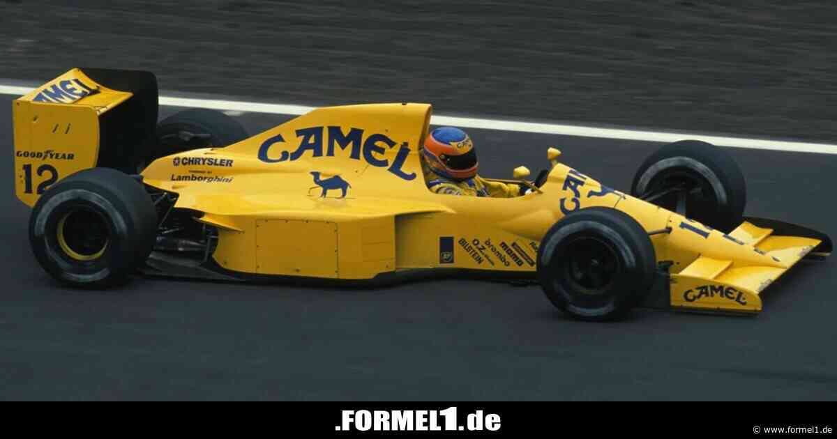 Schlimmer Crash im Camel-Lotus: Brad Pitt ist Martin Donnelly im "F1"-Film