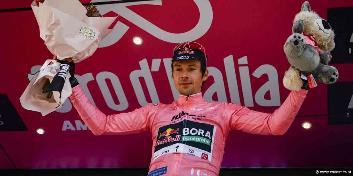 Giro 2025: Primoz Roglic straalt in roze trui, maar wil Tadej Pogacar niet per se nadoen