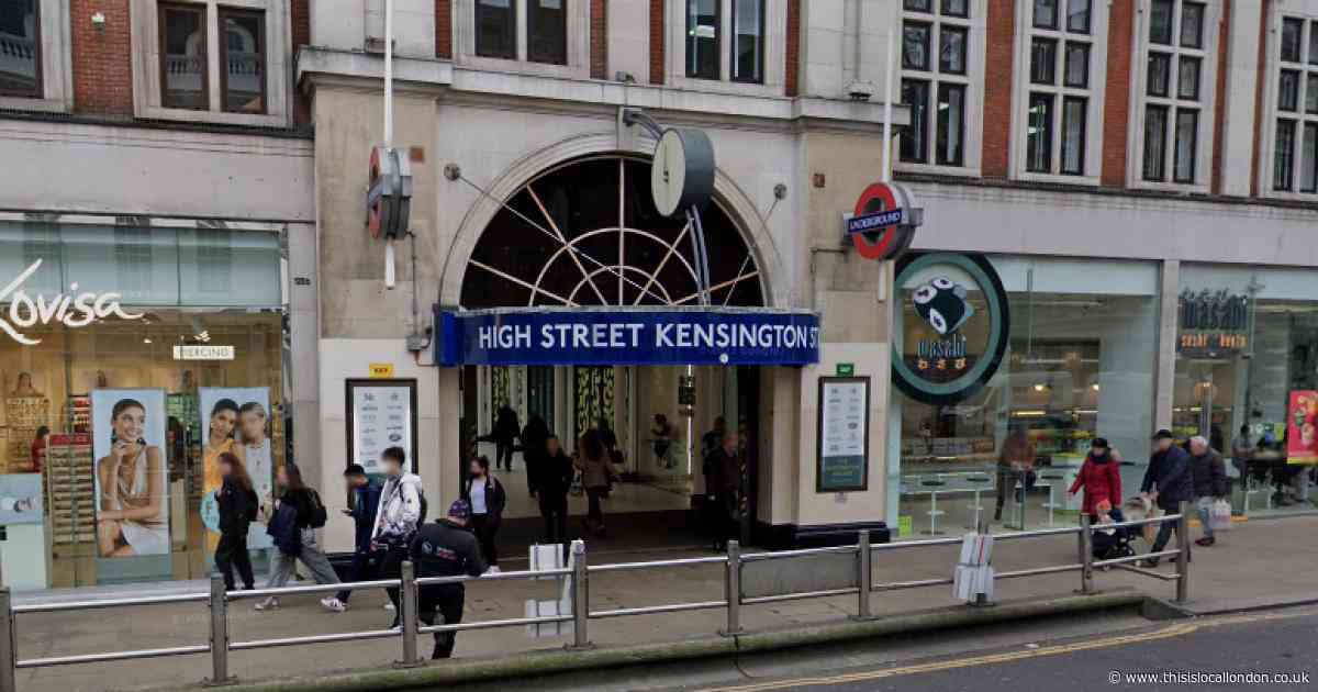 Tube lines suspended after fire at London Underground station
