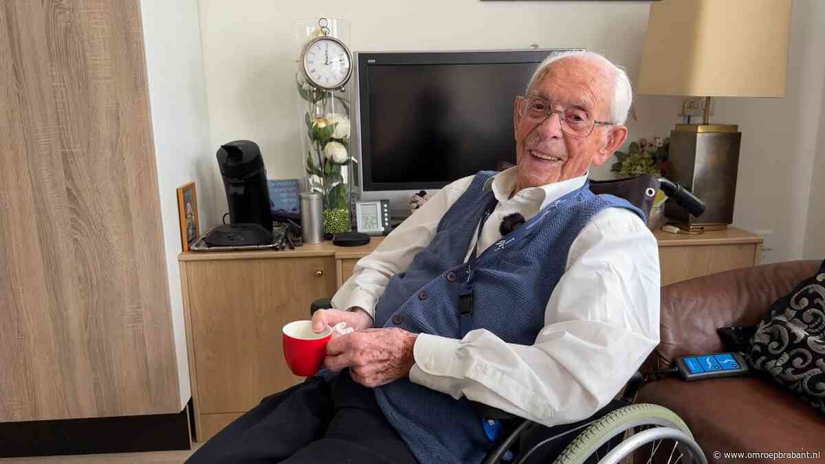Oudste man van Brabant, Theo Loermans (105), overleden