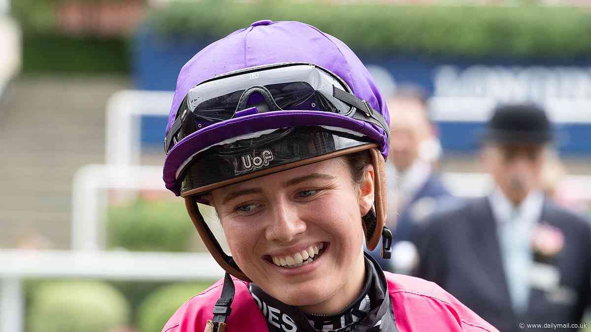 Sparkling Saffie Osborne is blazing a Stateside trail as she chases $2m Triple Crown glory for her and trainer dad Jamie