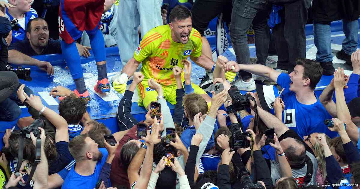 Feest in Hamburg: HSV keert mede dankzij Nederlandse doelpuntenmaker na zeven jaar terug in de Bundesliga
