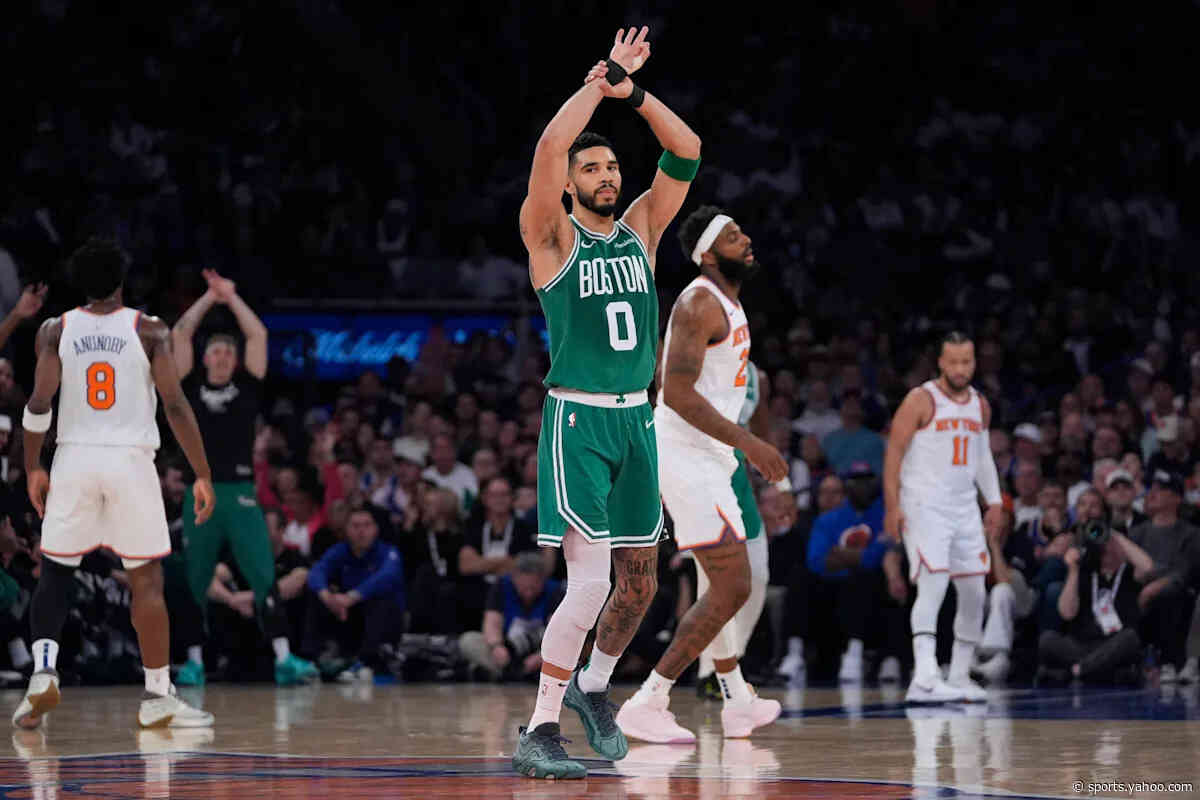 NBA Playoffs: Celtics overpower Knicks with dominant 22-point victory to bring series to 1-2