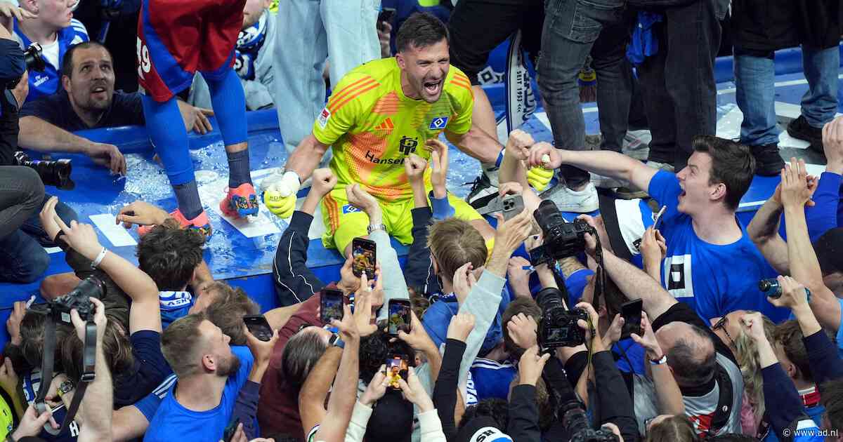 Feest in Hamburg: HSV keert mede dankzij Nederlandse doelpuntenmaker na zeven jaar terug in de Bundesliga