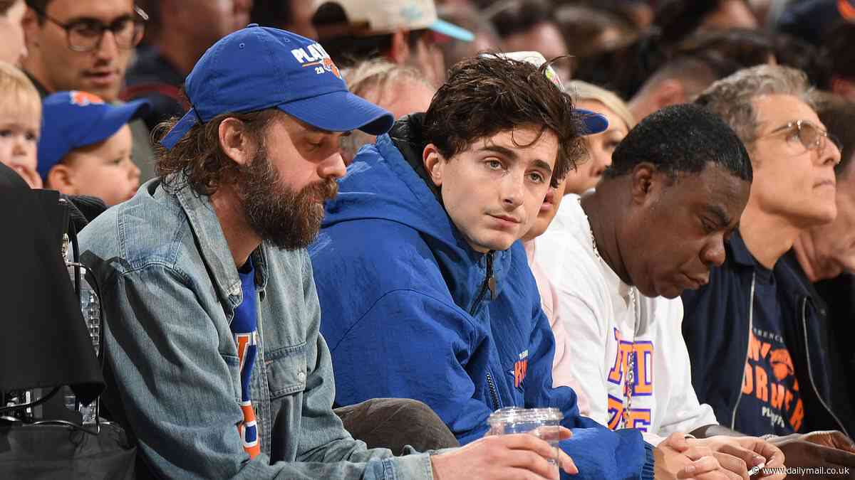 Timothee Chalamet snubs Kylie Jenner again for $27k courtside seats at Knicks playoff game