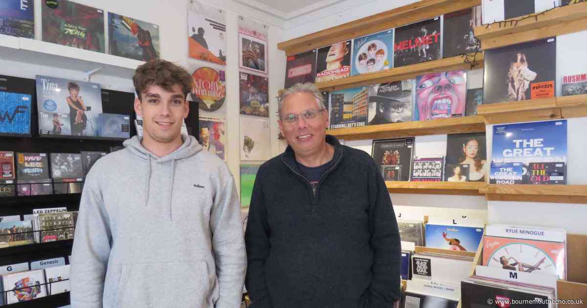 Vinyl store said it's 'great' to see young people buying records