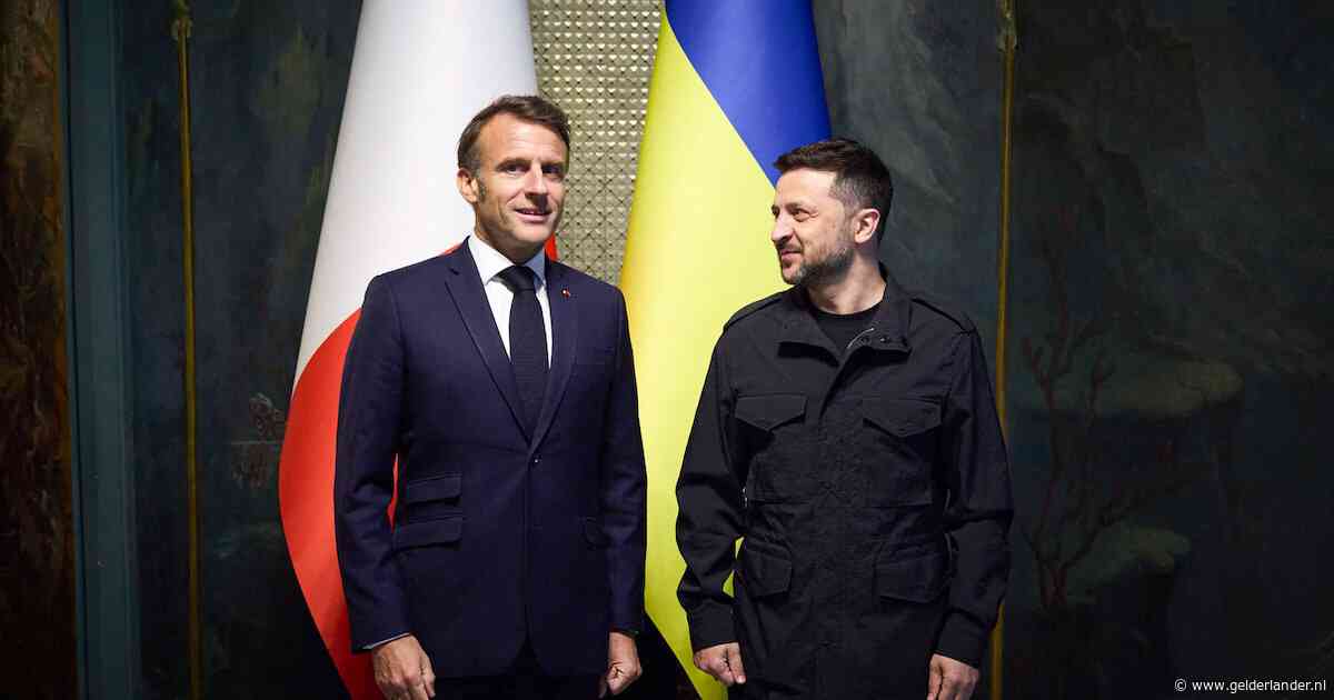 LIVE oorlog Oekraïne | Macron hint op inzet troepen bondgenoten in Oekraïne, Rusland wil onderhandelen in Istanbul