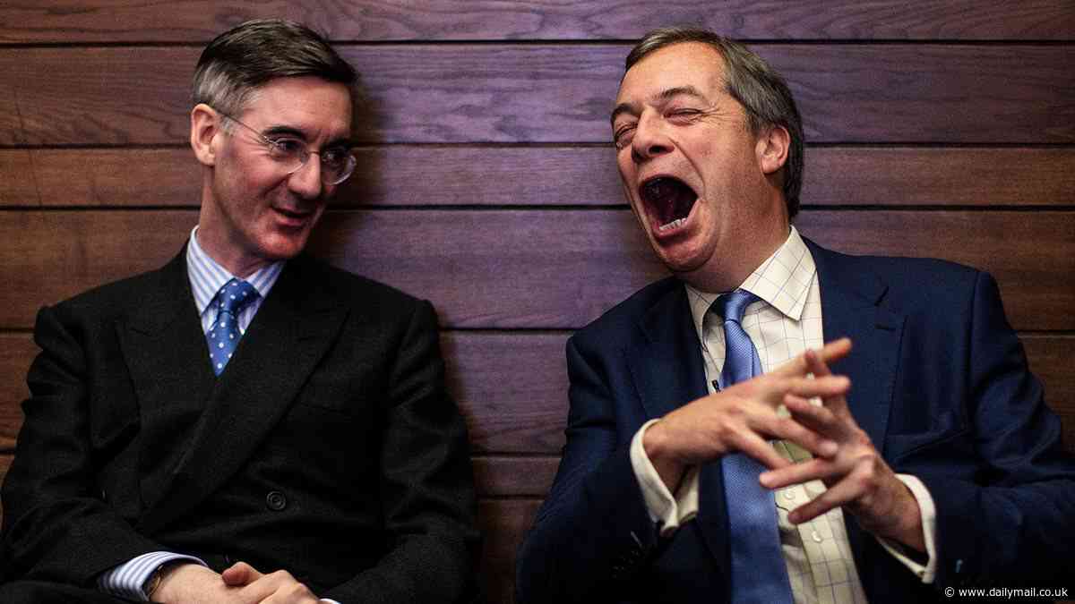 Former Tory MP Jacob Rees-Mogg is 'agonising over switch to Reform that would see him win back seat with a 20,000 majority'