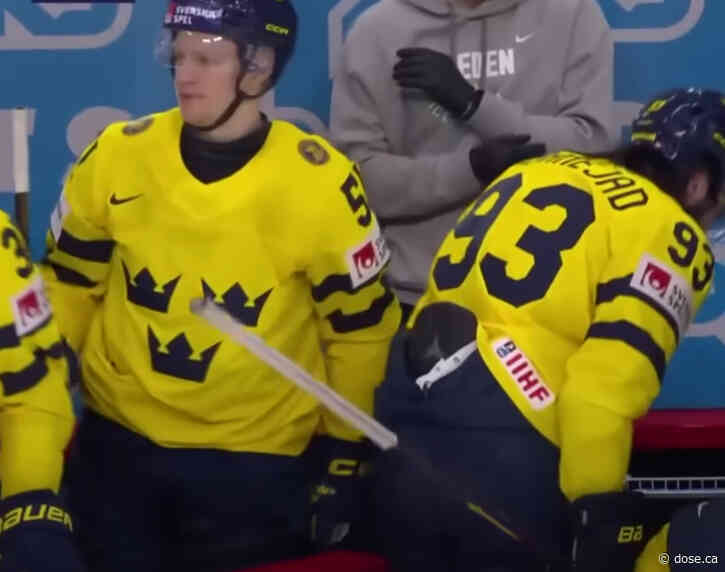 Emil Heineman seems to be insinuating that Juraj Slafkovsky is injured