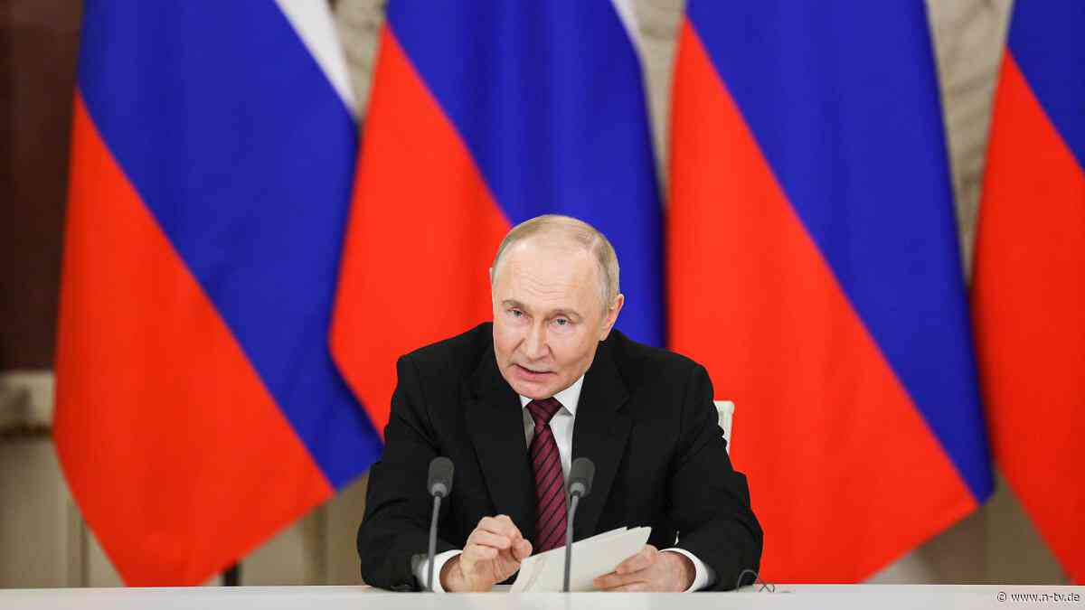 Am 15. Mai in Istanbul: Putin schlägt Direkt-Gespräche mit Kiew vor