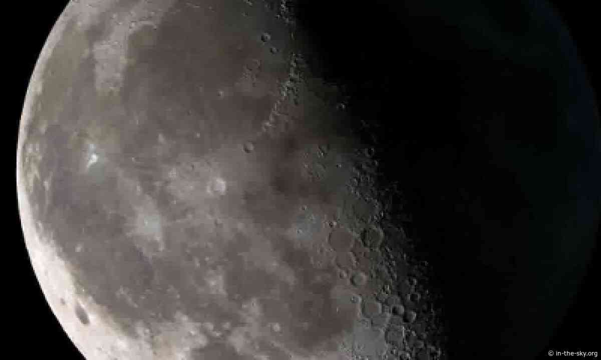 20 May 2025 (9 days away): Moon at Last Quarter