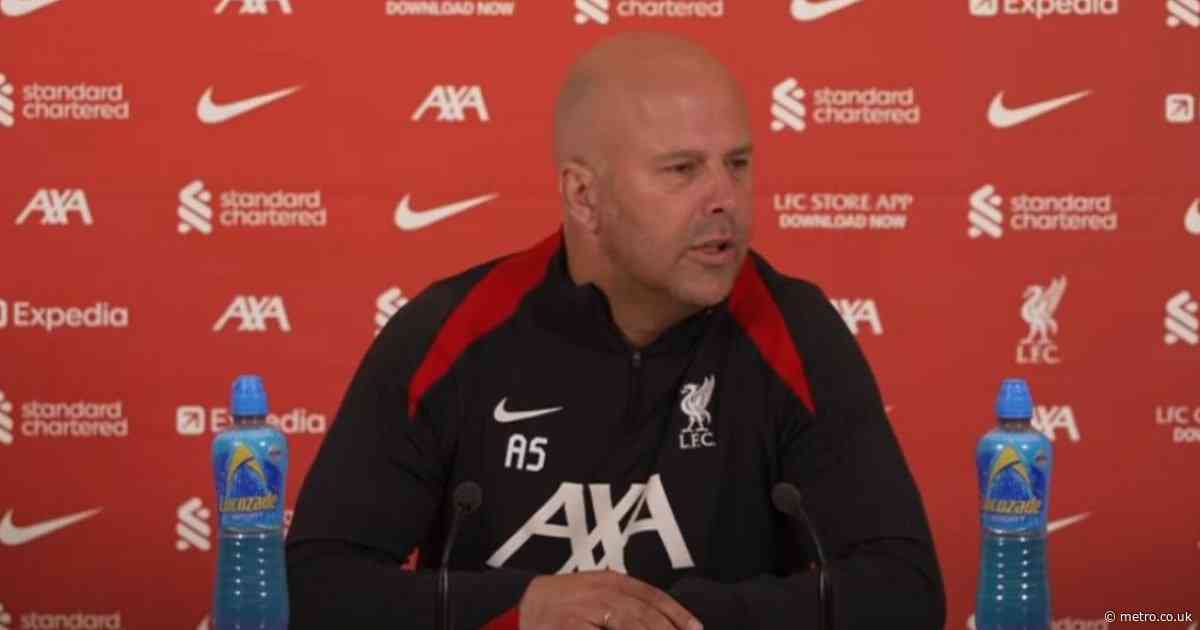 Arne Slot hits back at Mikel Arteta criticism ahead of Liverpool vs Arsenal