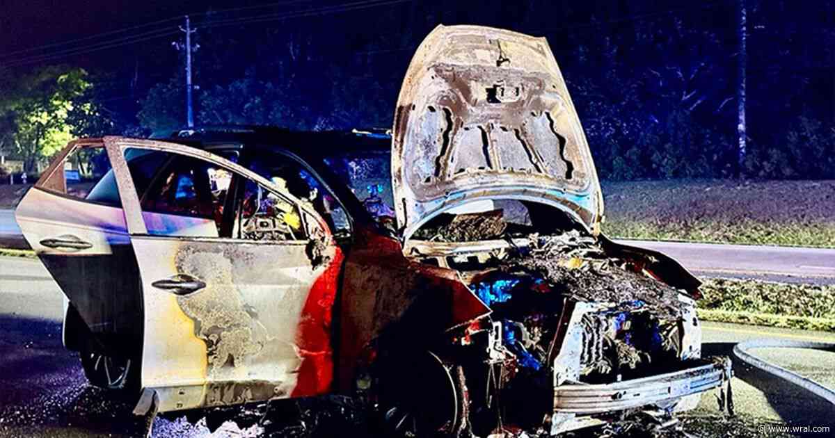 Portion of US-70 closed in Clayton after crash injures three people