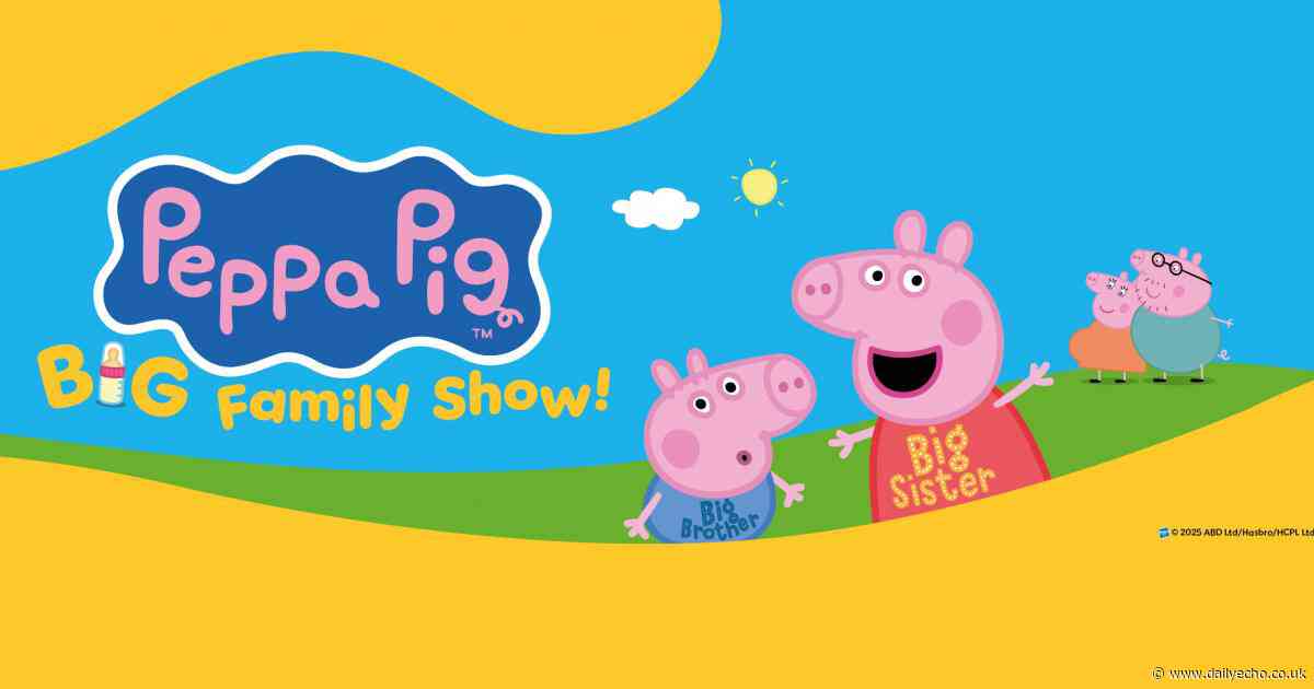 Latest Peppa Pig live show, featuring new addition, set for Southampton stage
