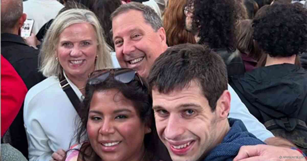 Raleigh couple witnesses historic election of first American pope during Rome vacation