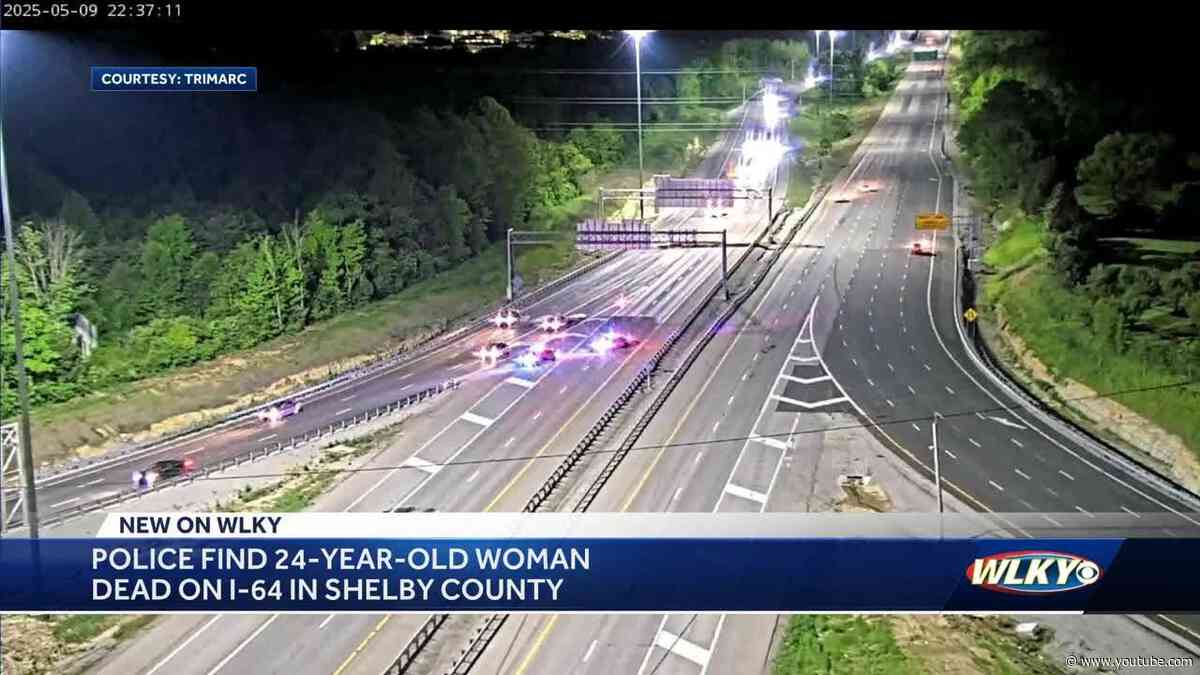 Police find 24-year-old woman dead on I-64 in Shelby County