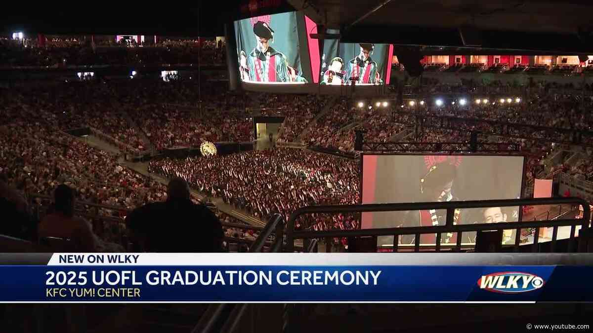 UofL celebrates Class of 2025 at KFC Yum! Center
