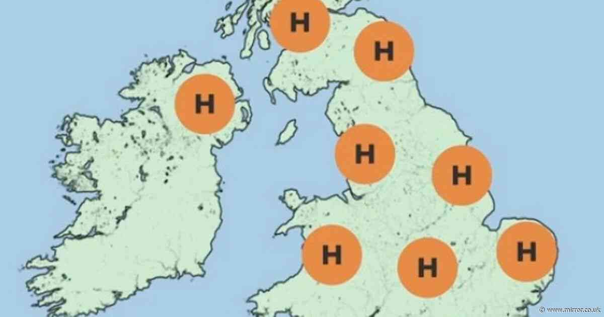 Brits warned to 'beware' as Met Office issues amber alert across UK ahead of storms