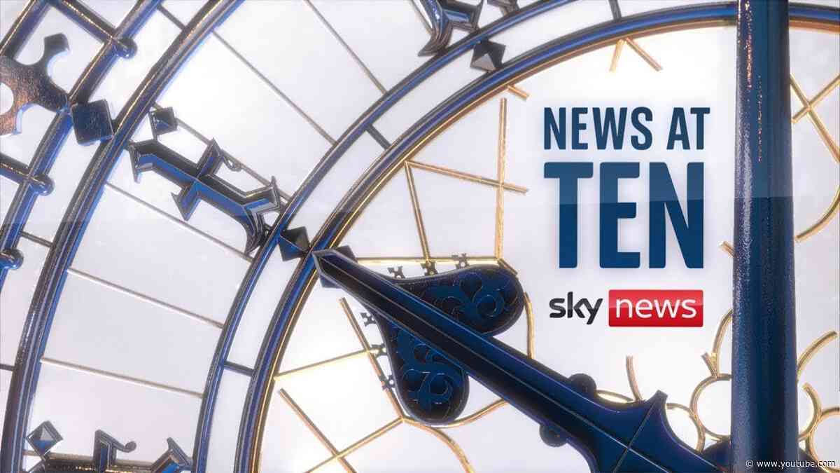 News at Ten | India and Pakistan agree to a US-led ceasefire