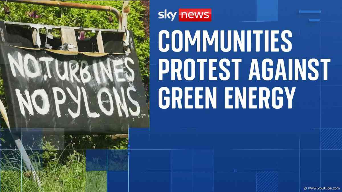 The communities fighting against green energy infrastructure in Devon and Wales