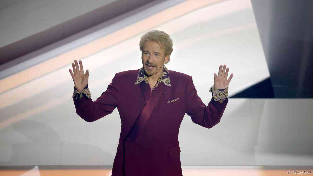"Älter als der Papst": Thomas Gottschalk hört als Showmaster auf