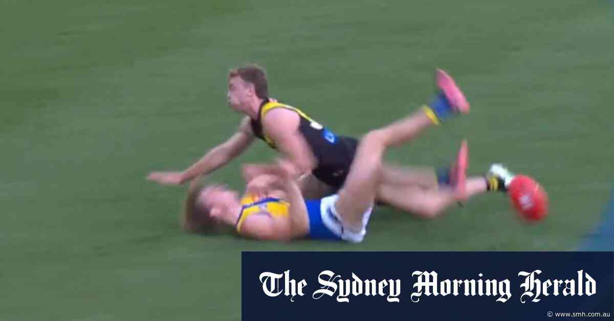 'Tackle of the year' saves the day for Richmond