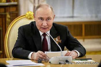 Putin says Russia is 'committed' to restart talks with Kyiv, suggests  May 15 start