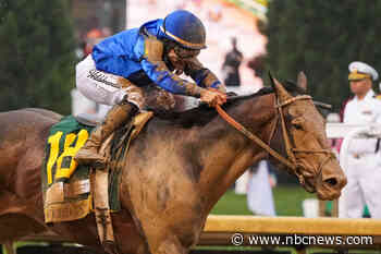 Kentucky Derby-winning jockey suspended, fined $62,000 for striking horse too many times