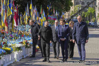 Ukraine and its allies push for a 30-day ceasefire starting Monday