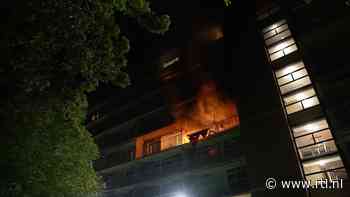 Twee gewonden bij uitslaande brand in flat Rotterdam, bewoners weer terug